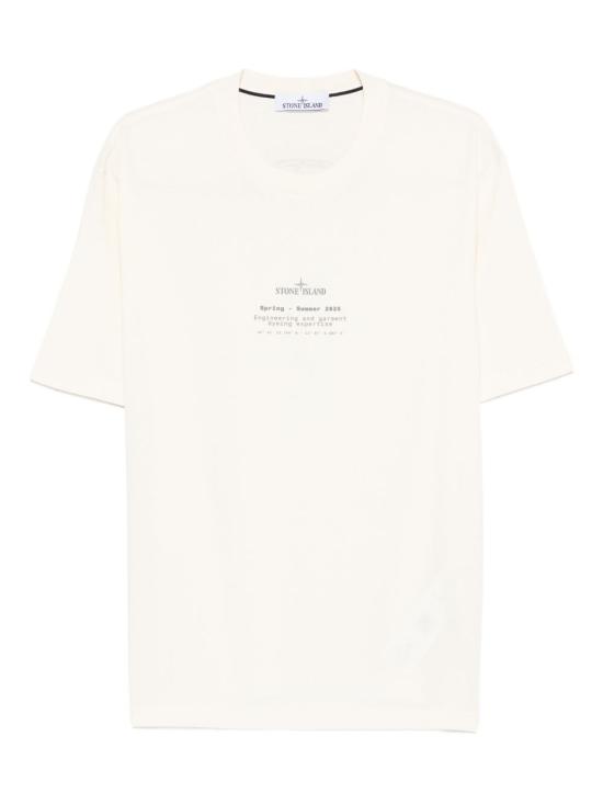 26SS 스톤 아일랜드 반팔 티셔츠 L1S15 2100001 S0285 V0093 White - STONE ISLAND