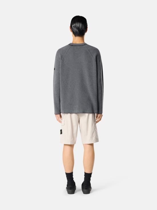 26SS 스톤 아일랜드 스트레치 코튼 텔라 파라슈트 카고 쇼츠 L1S15 L100020 S0003 V0061 Grey - STONE ISLAND