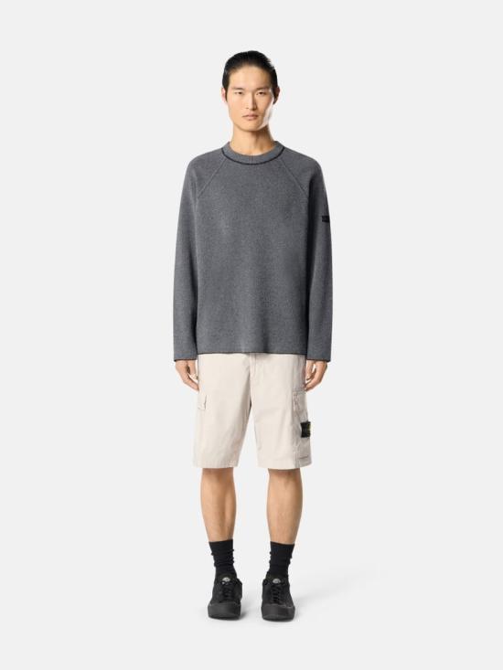 26SS 스톤 아일랜드 스트레치 코튼 텔라 파라슈트 카고 쇼츠 L1S15 L100020 S0003 V0061 Grey - STONE ISLAND
