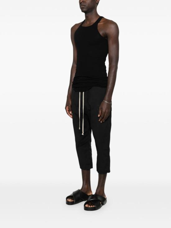 26SS 릭 오웬스 민소매 티셔츠 RU01F2150 RC 09 Black - RICK OWENS