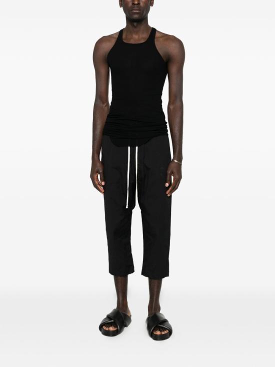 26SS 릭 오웬스 민소매 티셔츠 RU01F2150 RC 09 Black - RICK OWENS
