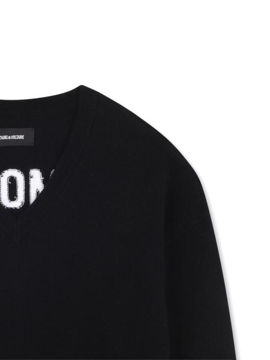 25FW [키즈] 자딕앤볼테르 폴로 셔츠 X60430 09B Black - ZADIG & VOLTAIRE