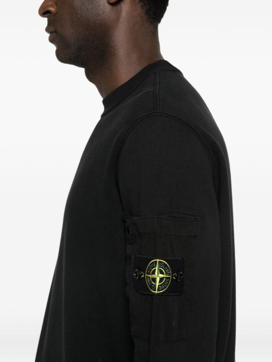 26SS 스톤 아일랜드 긴팔 티셔츠 6100019 S0410V0029 Black - STONE ISLAND