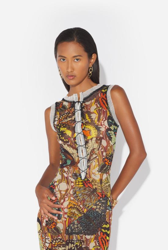 26SS 장 폴 고티에 미디 원피스 26 01 W DR133 M020P 1090 MultiColour - JEAN PAUL GAULTIER