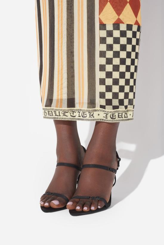 26SS 장 폴 고티에 숏 스커트 26 01 W SK033 M015P 90 MultiColour - JEAN PAUL GAULTIER