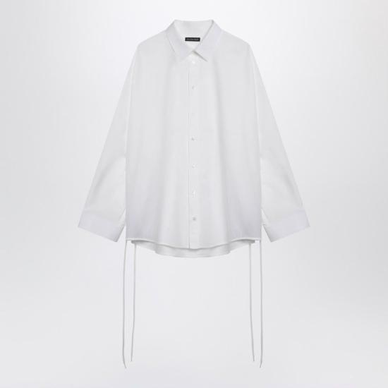 26SS 발렌시아가 셔츠 857835TRM289000 WHITE