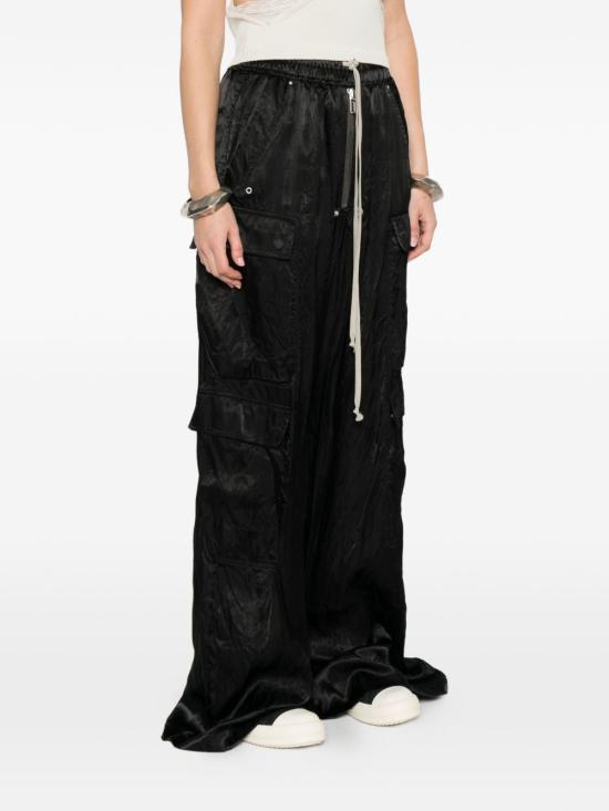 26SS 릭 오웬스 스트레이트 팬츠 RP01F6327N09 BLACK - RICK OWENS