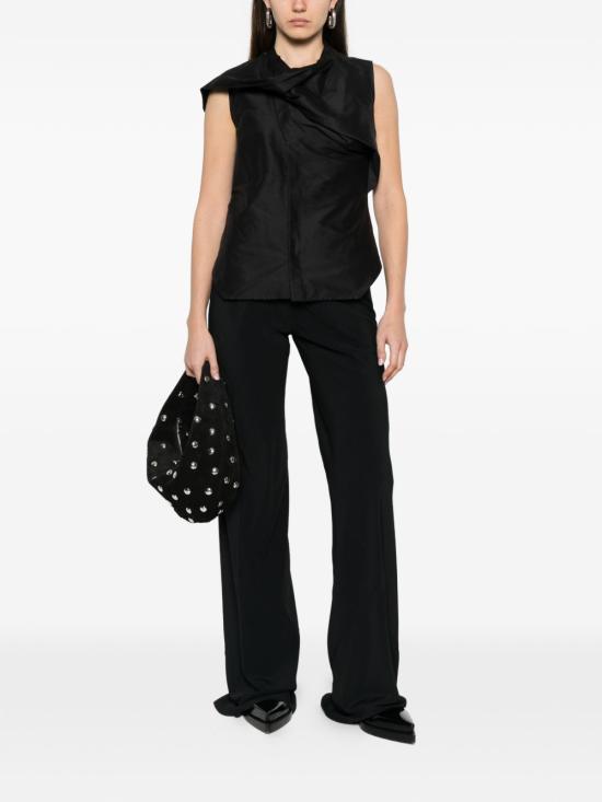 26SS 릭 오웬스 스트레이트 팬츠 RP01F6301CC09 BLACK - RICK OWENS