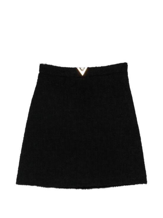 26SS 발렌티노 가라바니 숏 스커트 BRAEH09VM0NO BLACK