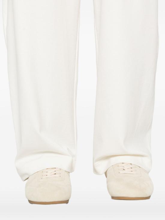 26SS 엠포리오 아르마니 스트레이트 팬츠 EM004748AF17659U1053 WHITE - EMPORIO ARMANI