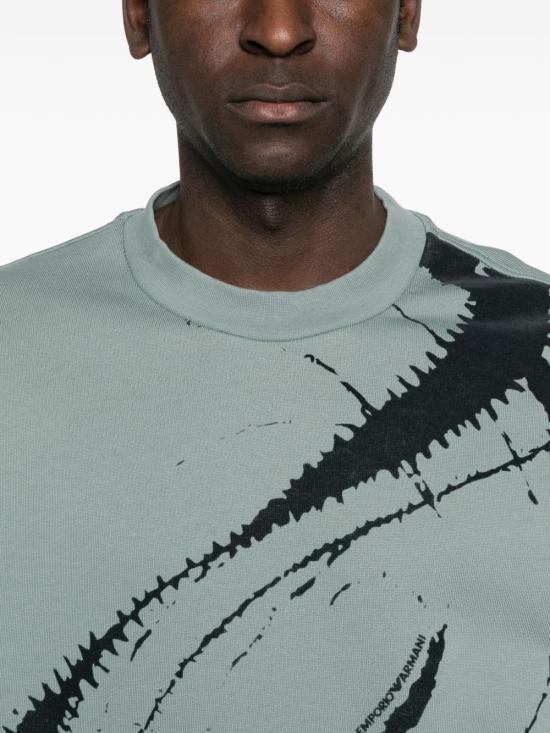 26SS 엠포리오 아르마니 스웨터 EM004862AF13713U9170 CLEAR BLUE - EMPORIO ARMANI