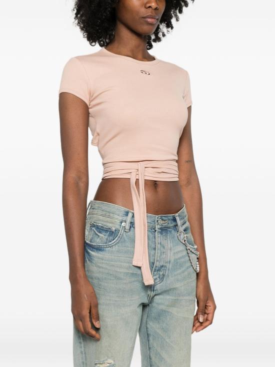 26SS 디젤 반팔 티셔츠 A211970EJAI7AW POWDER - DIESEL