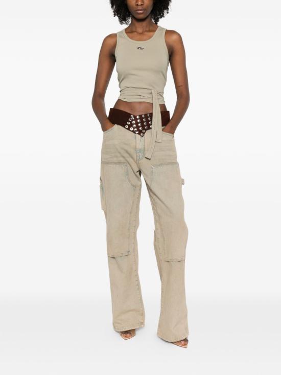 26SS 디젤 반팔 티셔츠 A210190EJAI5GD GREEN - DIESEL