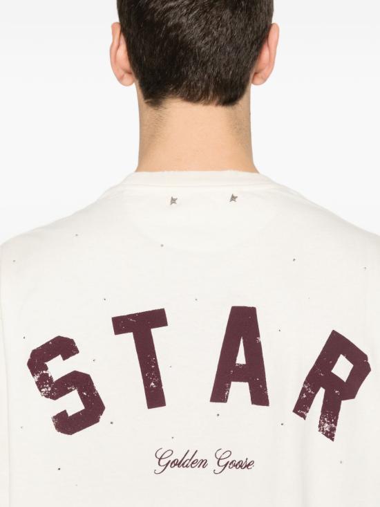 26SS 골든구스 반팔 티셔츠 GUP01873DP00242111616 WHITE - GOLDEN GOOSE