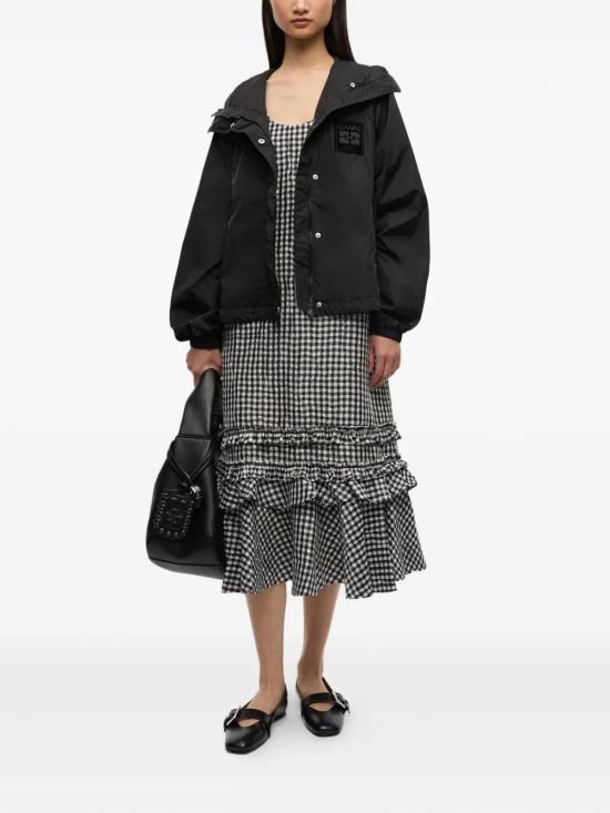  가니 나일론 자켓 W0736 099 BLACK - GANNI