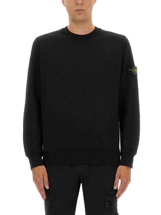  스톤 아일랜드 스웨터 6100060 S0051V0029 BLACK - STONE ISLAND