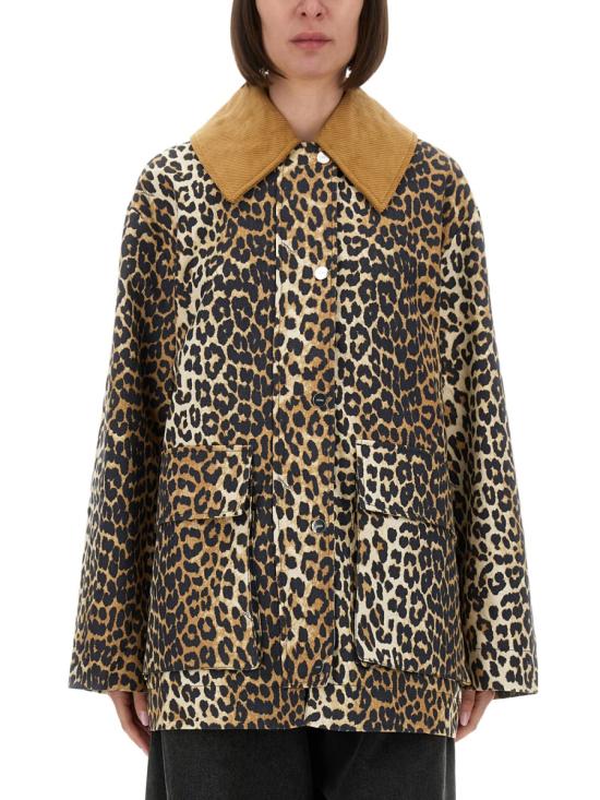 26SS 가니 자켓 W0391 859 ANIMALIER - GANNI
