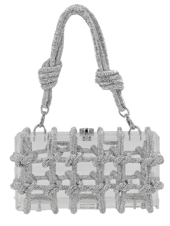 26SS 컬트 가이아 숄더백 SH1815AC CLEAR SILVER