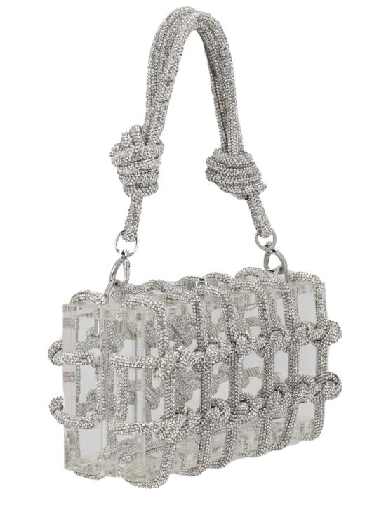 26SS 컬트 가이아 숄더백 SH1815AC CLEAR SILVER - CULT GAIA