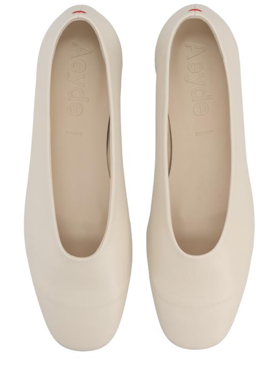 26SS 에이드 플랫 슈즈 A11FLMANA8MFL0121100007 CREAMY IVORY - AEYDE