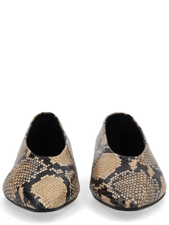 26SS 에이드 플랫 슈즈 A11FL0094006006126 HAZELNUT ANIMALIER - AEYDE