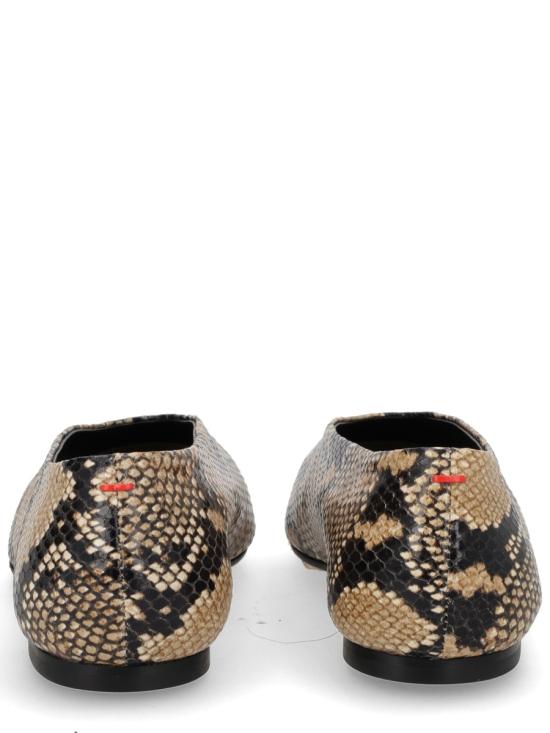 26SS 에이드 플랫 슈즈 A11FL0094006006126 HAZELNUT ANIMALIER - AEYDE