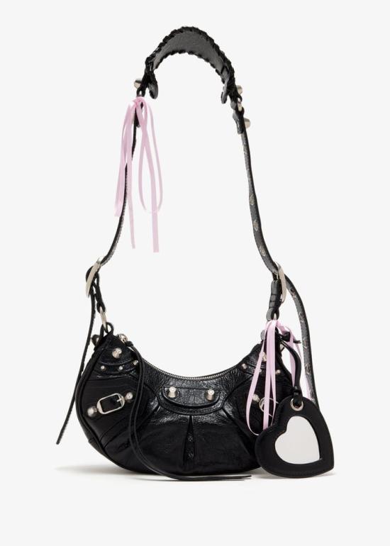 26SS 발렌시아가 LE CAGOLE 르 카골 XS 숄더백 6713092AB8Z 1065 BLACKPETAL