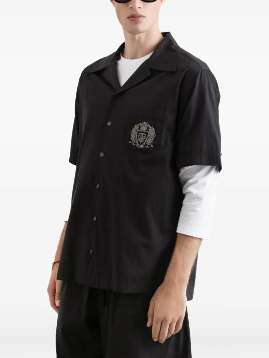 26SS 돌체앤가바나 긴팔 셔츠 G5JH9ZGK278N0000 BLACK - DOLCE & GABBANA