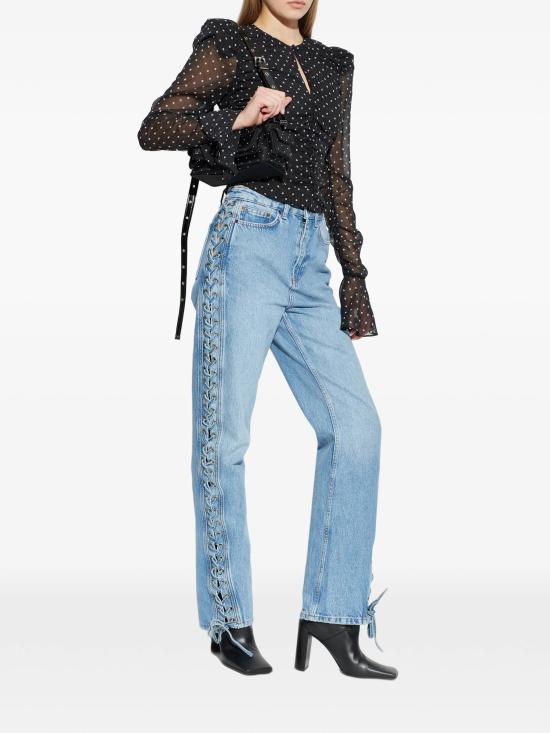 26SS 로테이트 바이 크리스텐슨 반팔 티셔츠 115222000 BLACK - ROTATE BY BIRGERCHRISTENSEN