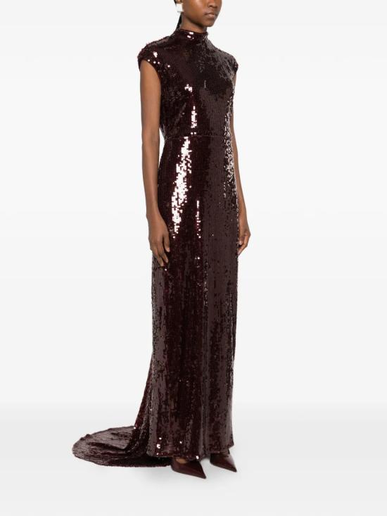 26SS 로테이트 바이 크리스텐슨 미디 원피스 1157622734 RED - ROTATE BY BIRGERCHRISTENSEN