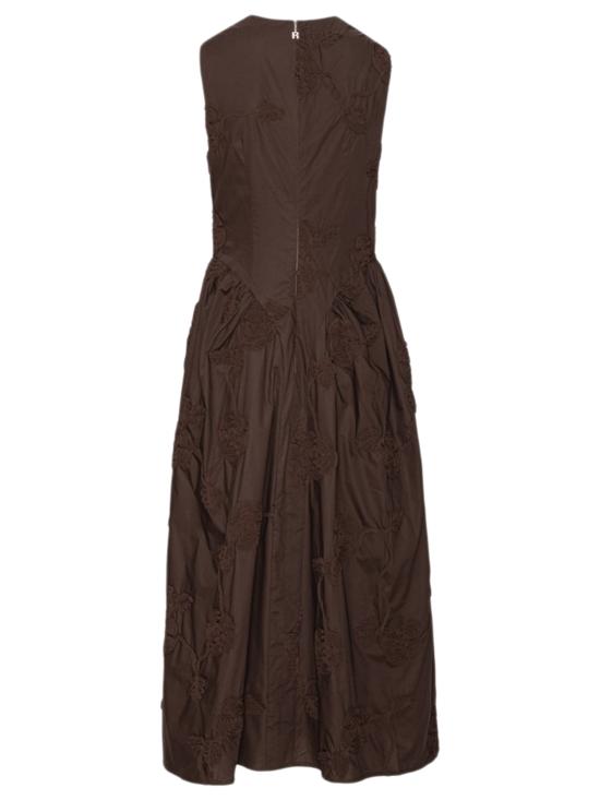 26SS 로테이트 바이 크리스텐슨 미디 원피스 1151061667 BROWN - ROTATE BY BIRGERCHRISTENSEN