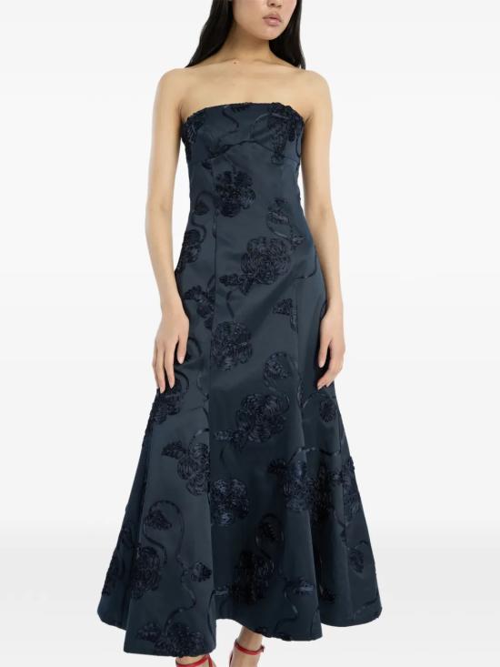 26SS 로테이트 바이 크리스텐슨 미디 원피스 1145922318 BLUE - ROTATE BY BIRGERCHRISTENSEN