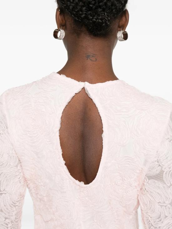 26SS 로테이트 바이 크리스텐슨 미디 원피스 1152271809 PINK - ROTATE BY BIRGERCHRISTENSEN