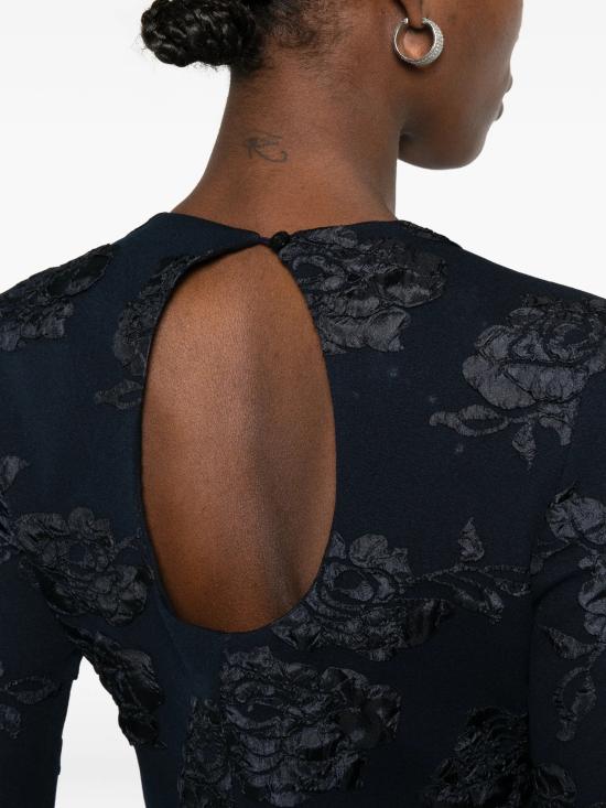 26SS 로테이트 바이 크리스텐슨 미디 원피스 1151182318 BLUE - ROTATE BY BIRGERCHRISTENSEN