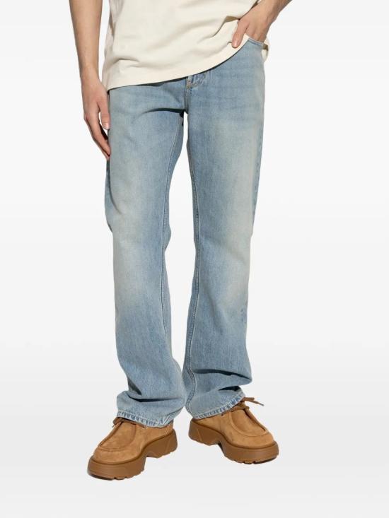 26SS 알렉산더 맥퀸 스트레이트 팬츠 845485QYABU 4211 BLUEWASHED - ALEXANDER MCQUEEN