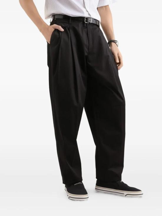 26SS 돌체앤가바나 스트레이트 팬츠 GP1B9TFUFJR N0000 BLACK - DOLCE & GABBANA