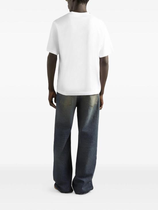 26SS 돌체앤가바나 반팔 티셔츠 G8PN9ZG7PZF W0800 OPTICLWHT - DOLCE & GABBANA