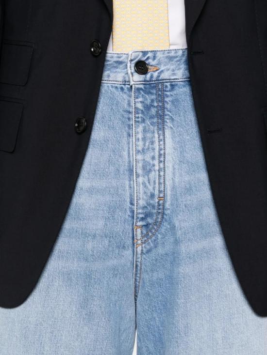 26SS 지방시 스트레이트 팬츠 BM51MN5YD5 452 LIGHT BLUE - GIVENCHY