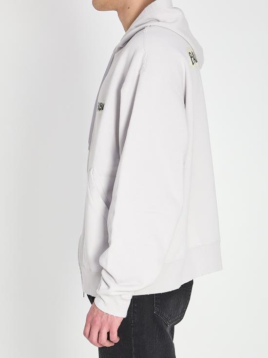 26SS 발렌시아가 마스킹 테이프 오버사이즈 집업 후디 850338TTVL7 9012 DIRTYWHITE - BALENCIAGA