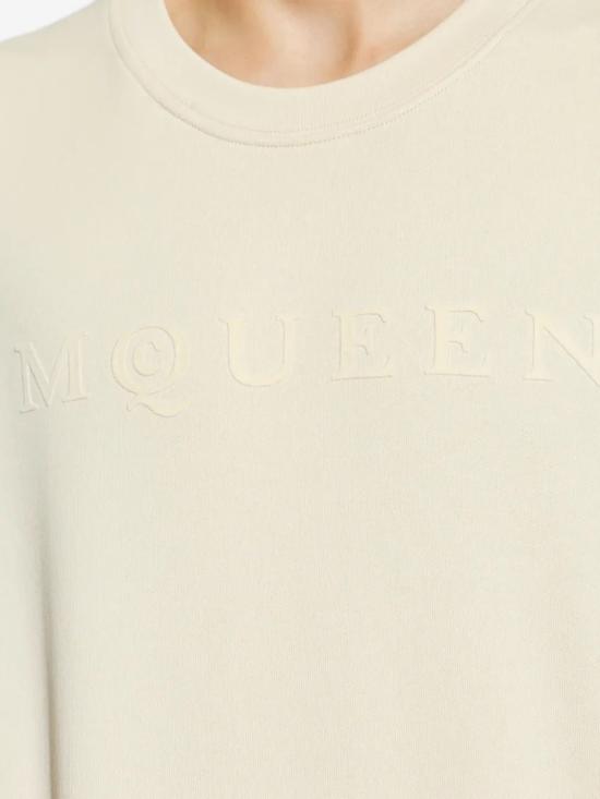 26SS 알렉산더 맥퀸 스웨터 839216QTADU 0996 IVORYIVORY - ALEXANDER MCQUEEN