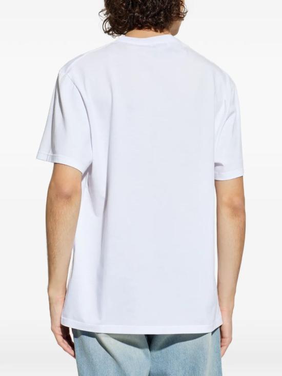 26SS 알렉산더 맥퀸 반팔 티셔츠 857145QTAEG 0909 WHITEBLACK - ALEXANDER MCQUEEN