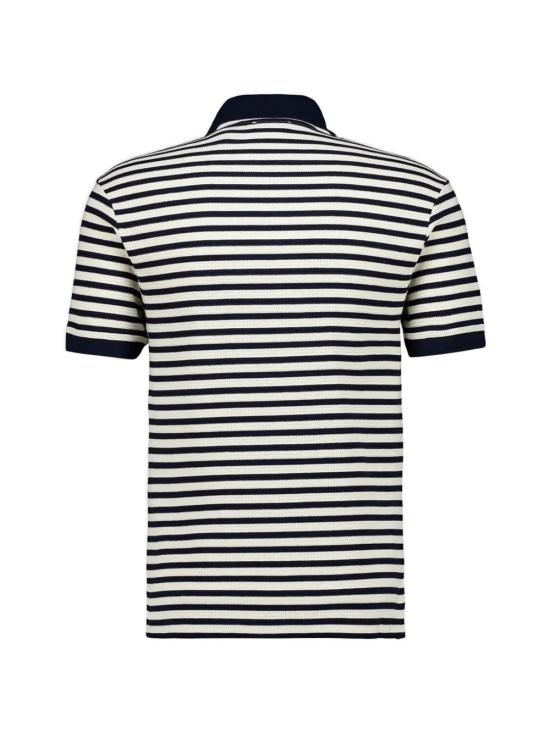 26SS 알렉산더 맥퀸 반팔 티셔츠 852208QXACK 9256 IVORYNAVY - ALEXANDER MCQUEEN