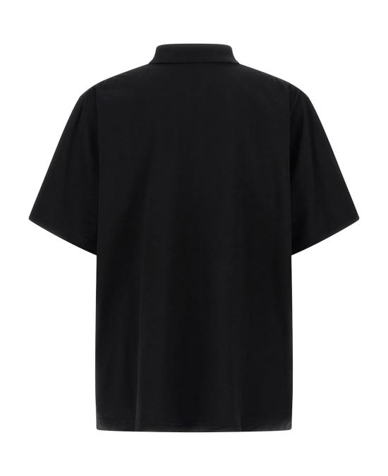 26SS 발렌시아가 로렐 클래식 레귤러 폴로 828531TTVT8 1000 BLACK - BALENCIAGA