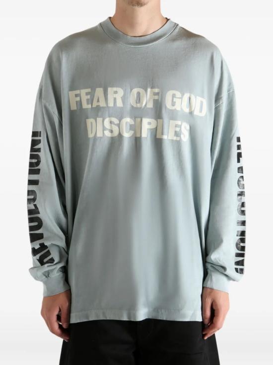 25FW 피어오브갓 반팔 티셔츠 FG25FW1010404HWJ 974 FLINT - FEAR OF GOD