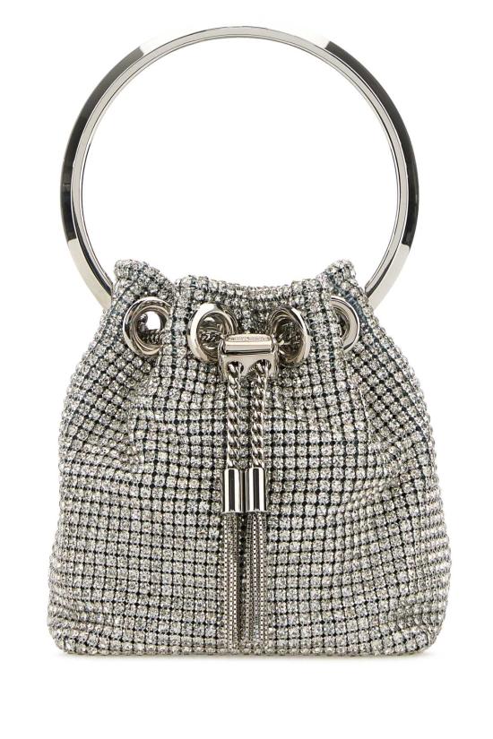 26SS 지미추 토트백 MICROBONBONBXW SILVER