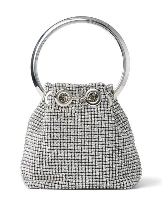 26SS 지미추 토트백 MICROBONBONBXW SILVER - JIMMY CHOO