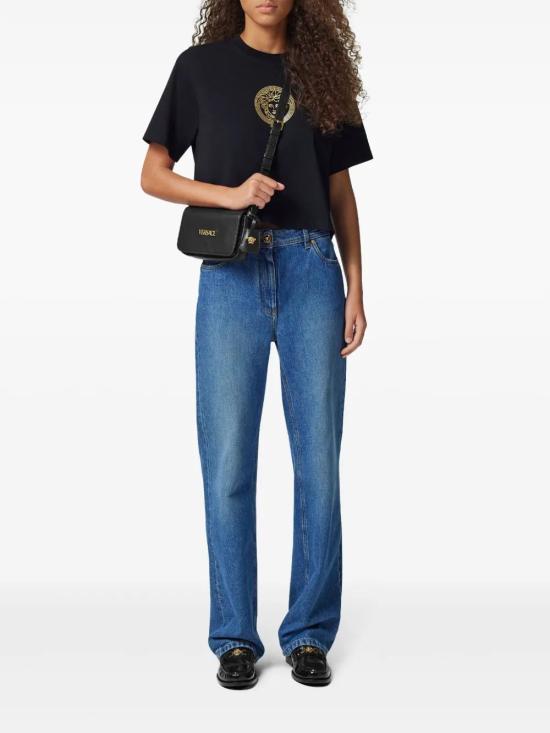 26SS 베르사체 토트백 10187471A13171 1B00V BLACK - VERSACE