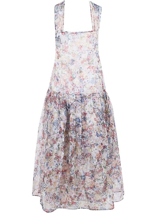 26SS 케이트 미디 원피스 55813432 128 NUDE NEUTRALS - KHAITE