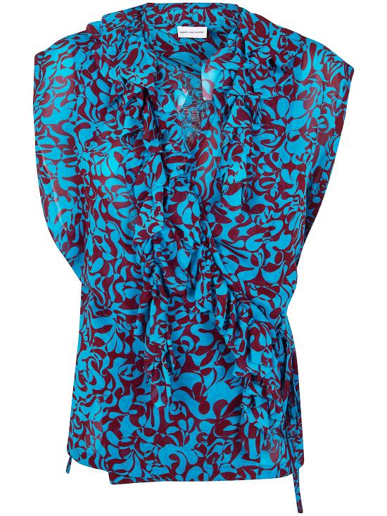 26SS 드리스 반 노튼 셔츠 2611307193006 503 BLUE