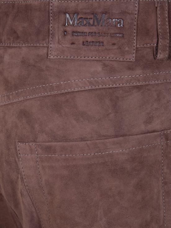 26SS 에스막스마라 스트레이트 팬츠 2619431011600 002 BROWN - 'S MAX MARA